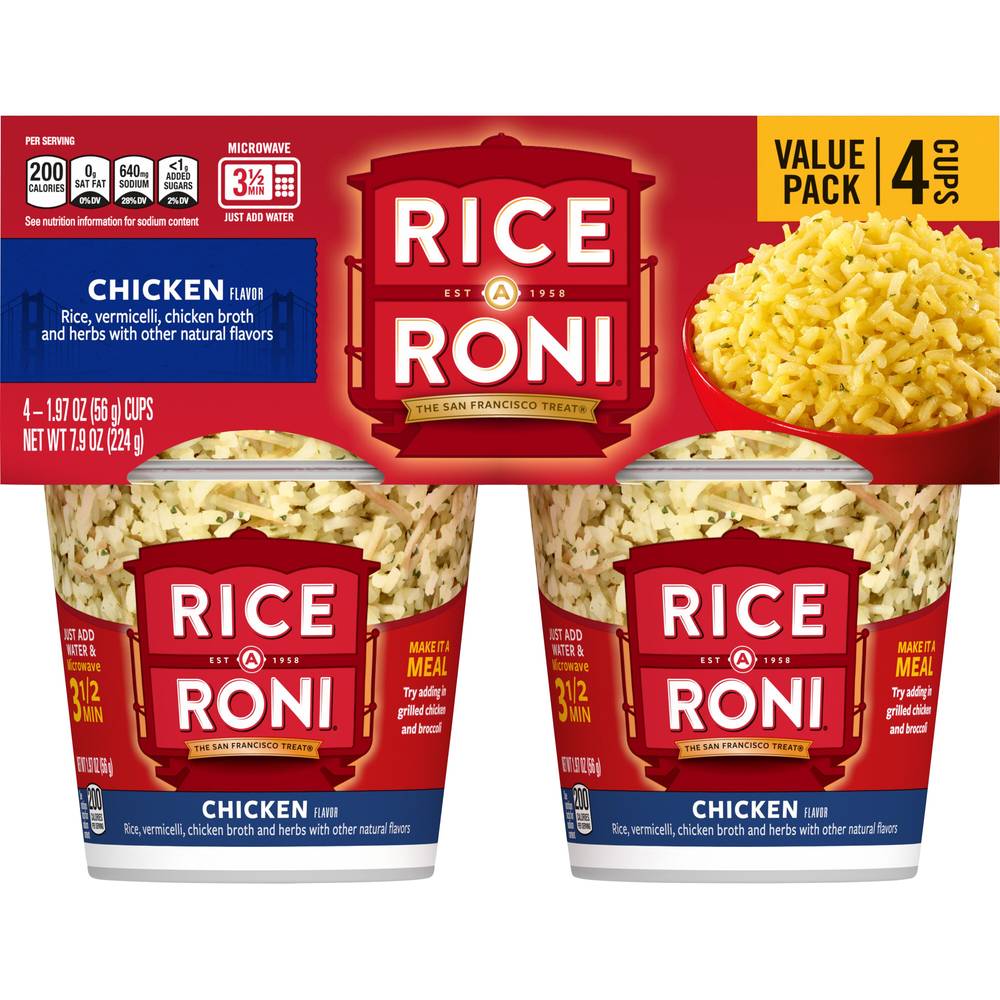Rice-A-Roni Rice Mix Cups (chicken)