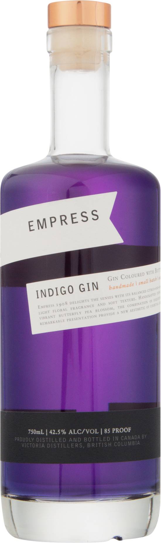 Empress Original Indigo Dry Gin 1908 Wine (750 ml)