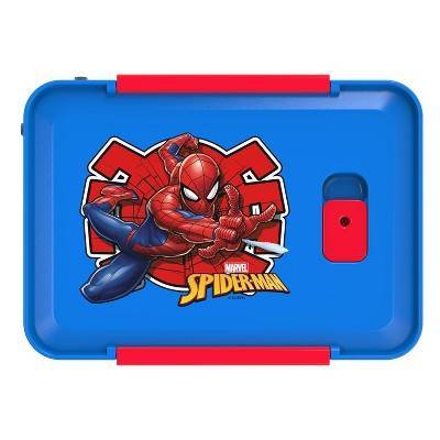 Zak! Spider Man Plastic Section Seal Food Storage Container (3 ct)