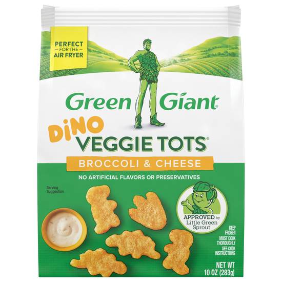 Green Giant Dino Veggie Tots Broccoli & Cheese