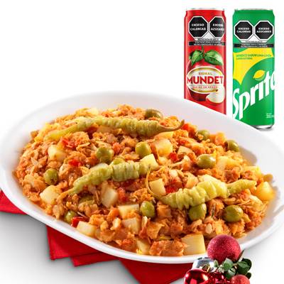 Bacalao a la Vizcaína 2 Personas