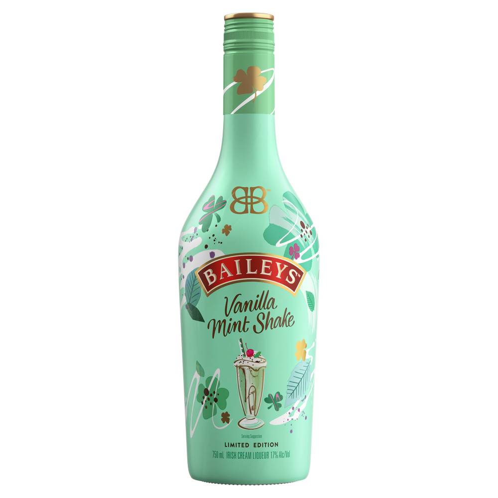 Baileys Vanilla Mint Shake Irish Cream Liqueur (750 ml)