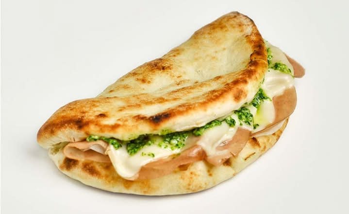Italian Mortadella & Stracciatella Cheese Flatbread