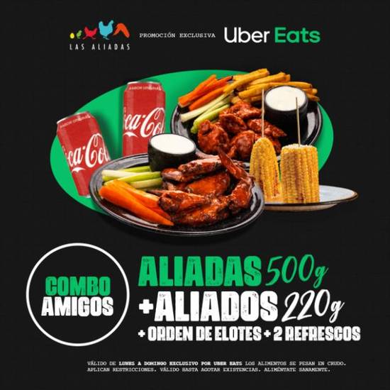 Las Aliadas Delivery in Guadalupe - Online Menu - Order Las Aliadas Near Me  | Uber Eats