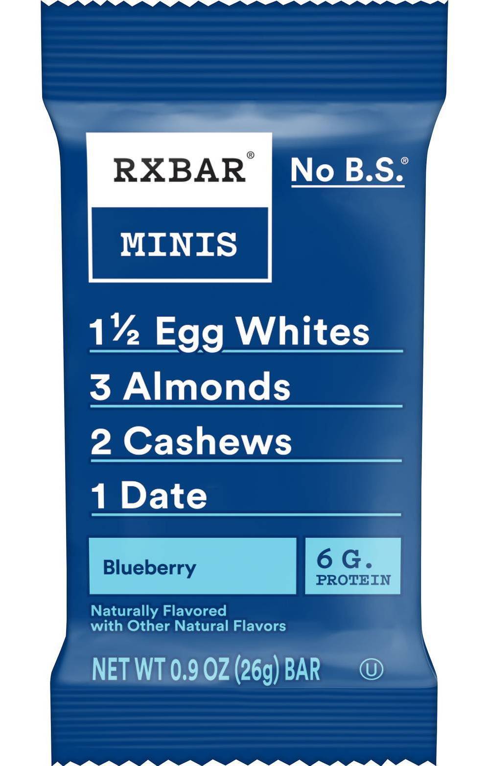 Rxbar Blueberry 12G Protein (1.8oz)