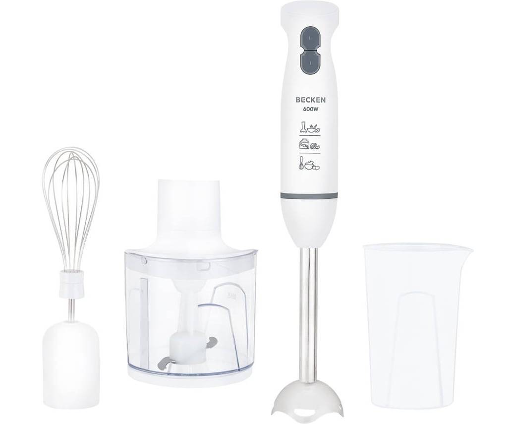 Varinha Mágica + Acessórios BECKEN BHB4577 (600 W - Branco)