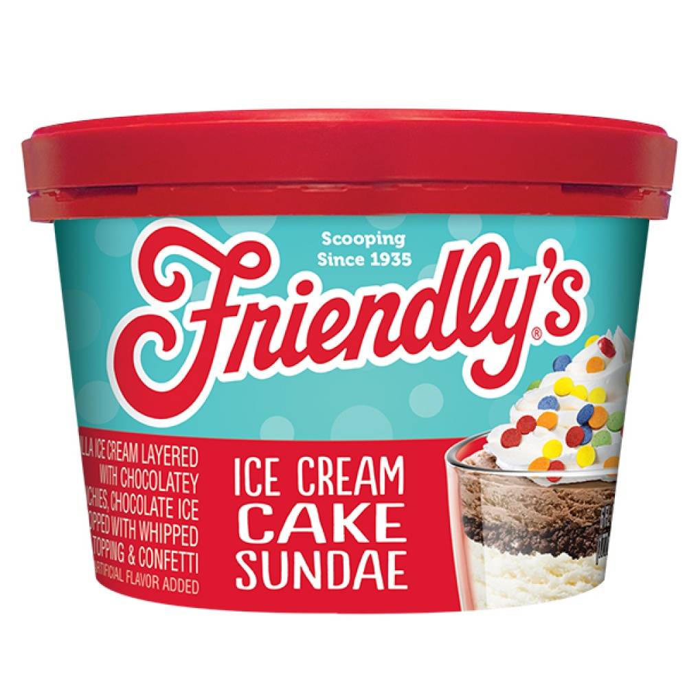 Friendly's Ice Cream Cake Sundae (6 fl oz)