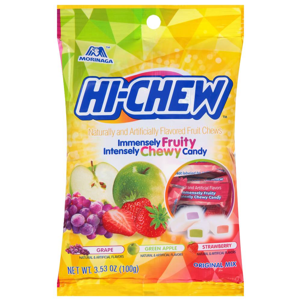 Hi-Chew Morinaga Chewy Fruity Candy, Original Mix (3.53 oz)