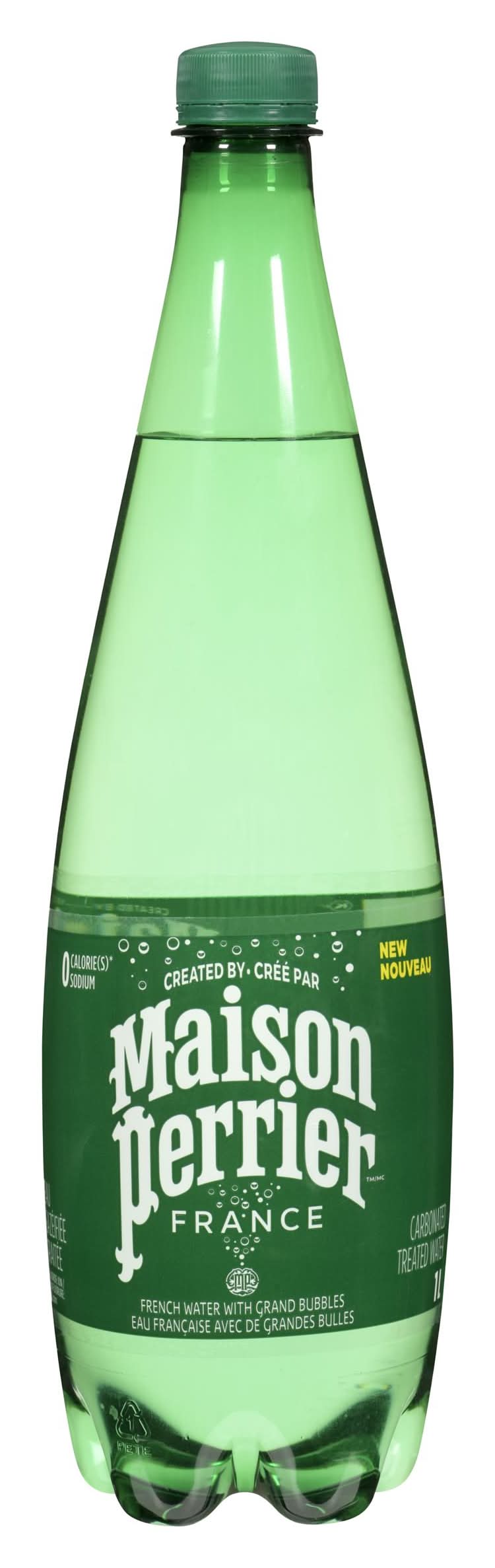 Perrier Original Carbonated Natural Spring Water (1 L)