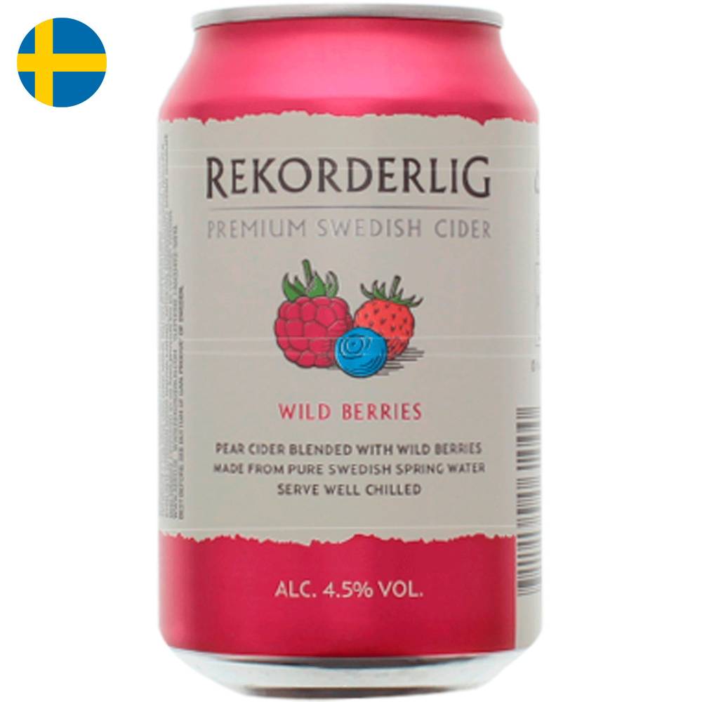 Rekorderling · Sidra frutos silvestres (330 g)