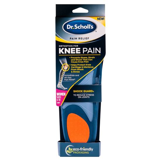 Orthotics for clearance knee pain