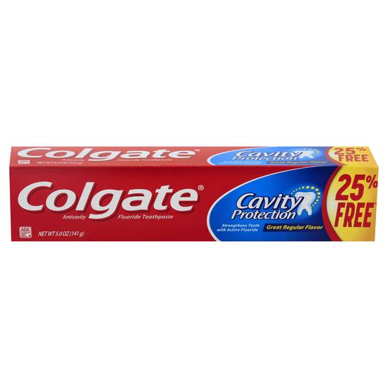 Colgate Cavity Protection Anticavity Fluoride Toothpaste