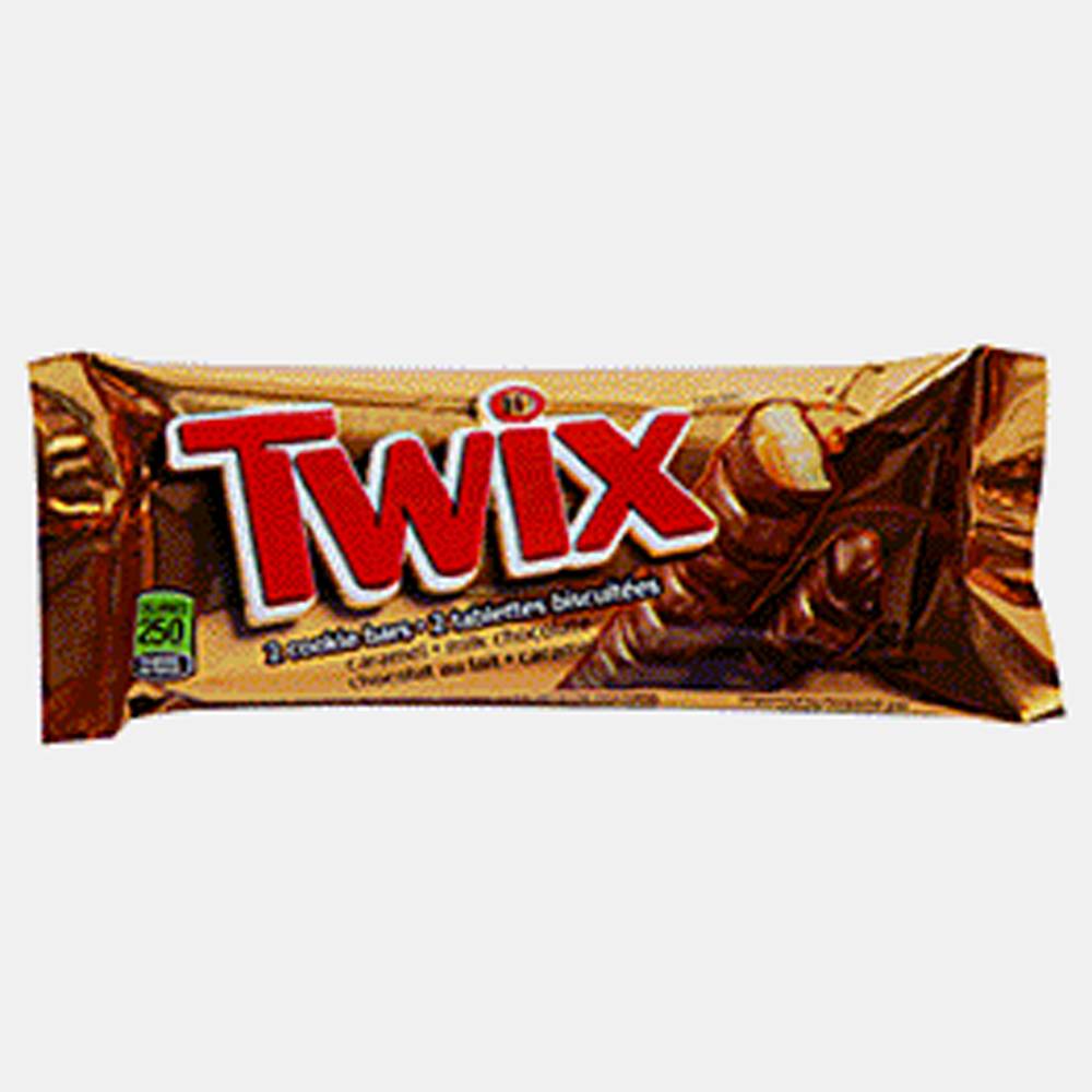 Barre de Chocolat TWIX, paquet de 2