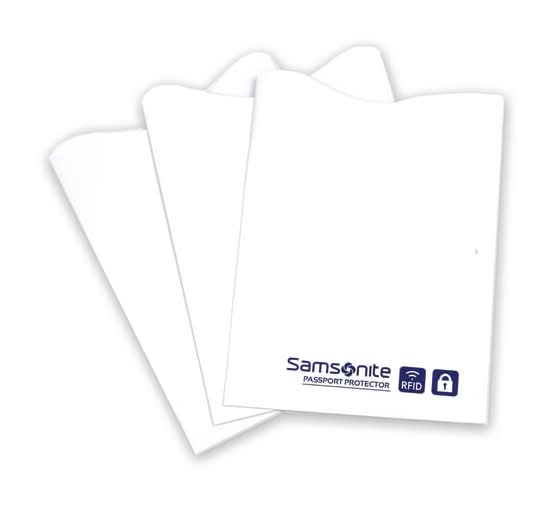 Samsonite® RFID Sleeves, White, Pack Of 3