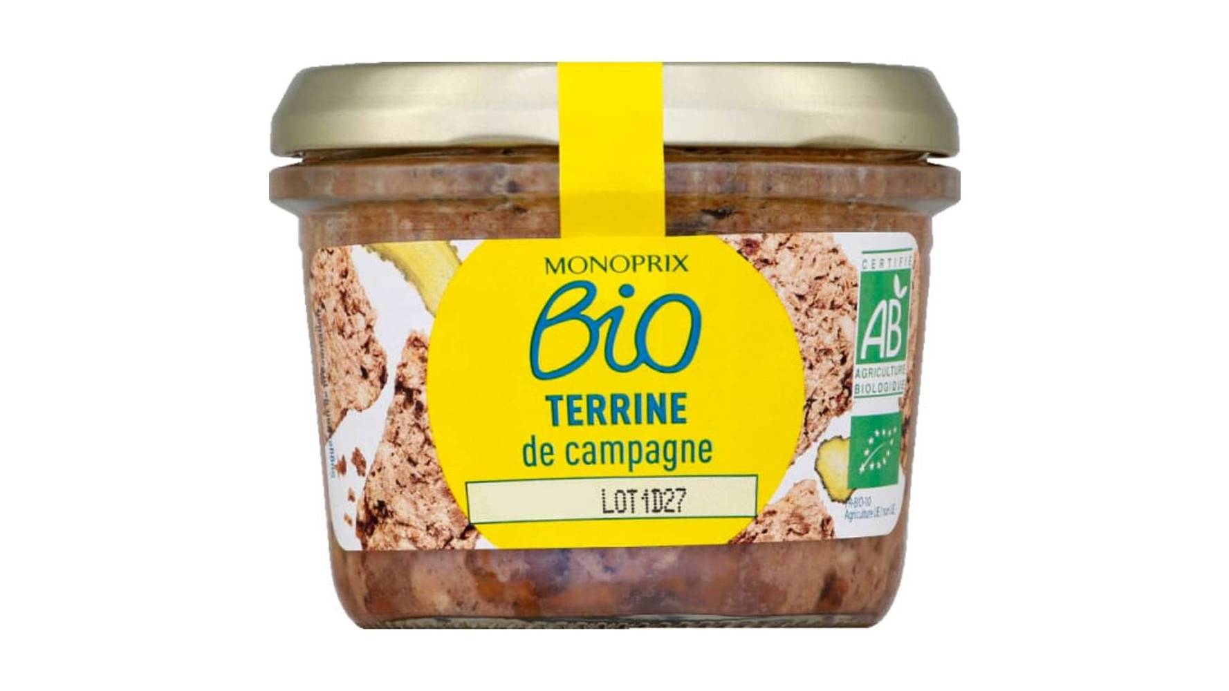 Monoprix - Terrine de campagne bio (180g)