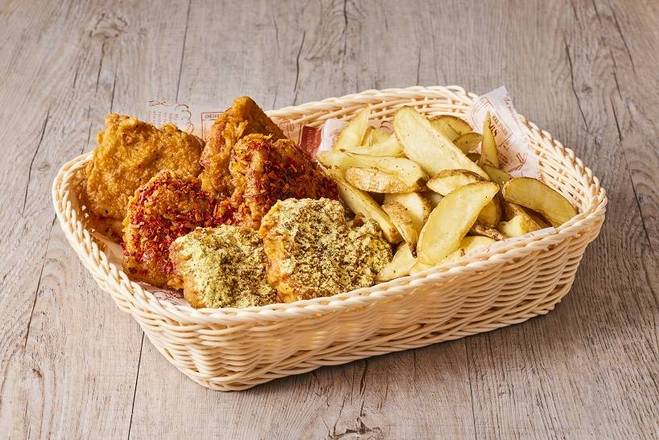 スペシャルチキンボックス（大）シーズニング付き～SPECIAL CHICKEN BOX (LARGE) WITH SEASONING～