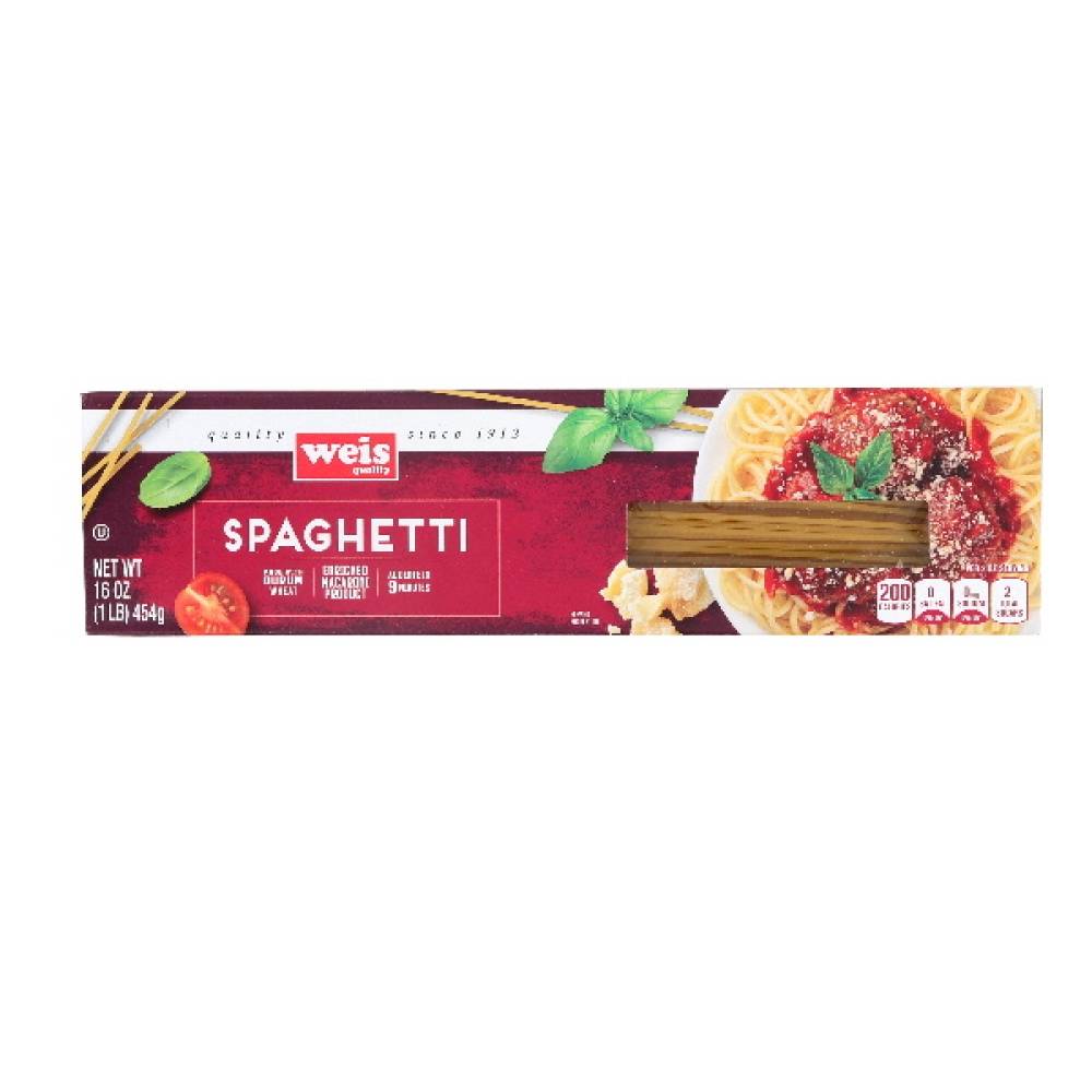 Weis Classic Pasta Spaghetti (16 oz)