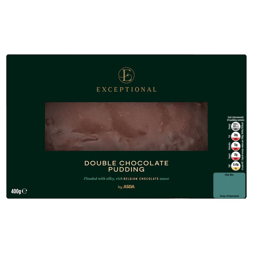 Exceptional by ASDA Double Chocolate Pudding (400g)