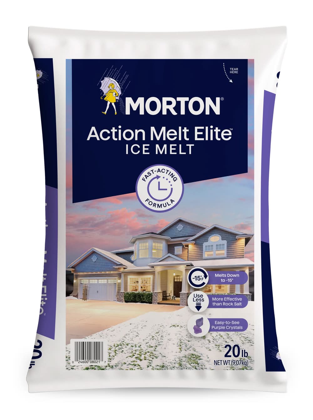 Morton 20-lb Bag(s) Ice Melt Granules