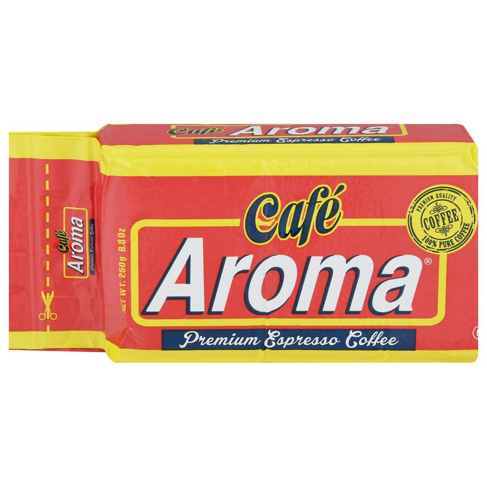 Cafe Aroma Premium Espresso Coffee (8.8 oz)