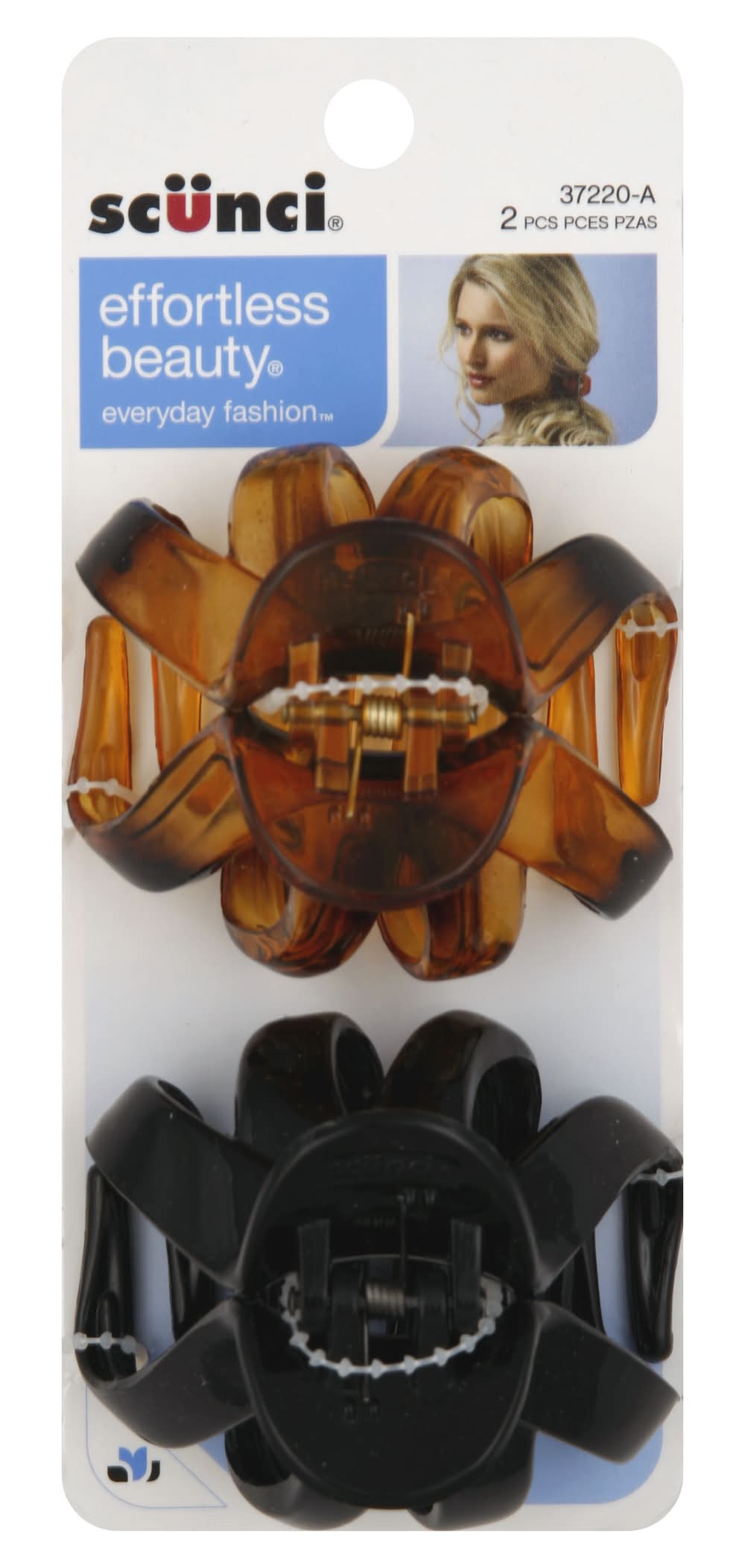 Scunci Effortless Beauty Clips (2 ct)