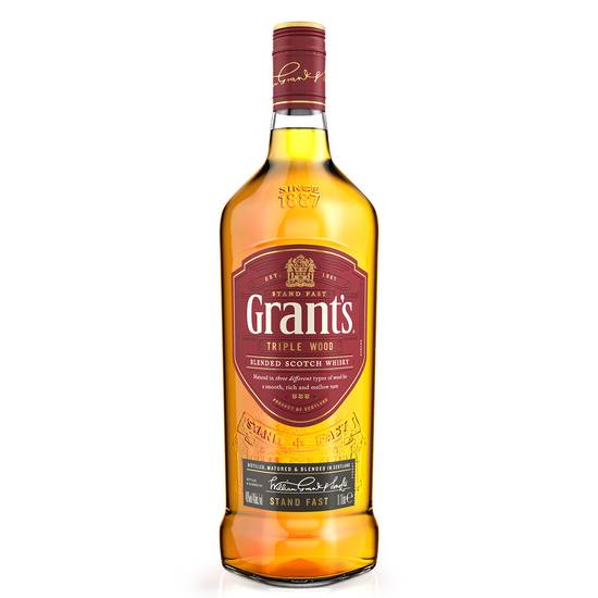 Grant's - Triple wood whisky écossais mélangé (1L)