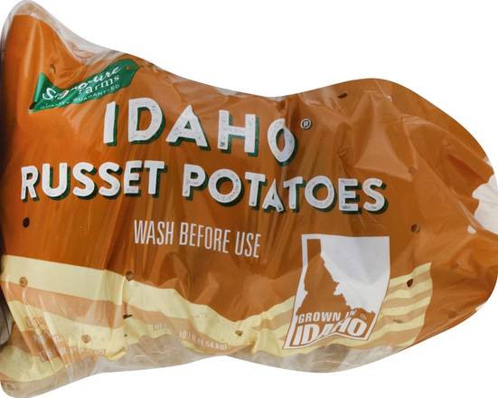 Order Signature Farms · Idaho Russet Potatoes (10 lbs) food online from Safeway store, Eureka on bringmethat.com