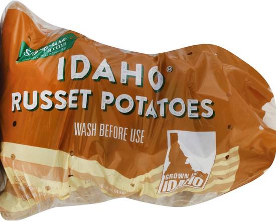 Order Signature Farms · Idaho Russet Potatoes (10 lbs) food online from Safeway store, Butte on bringmethat.com