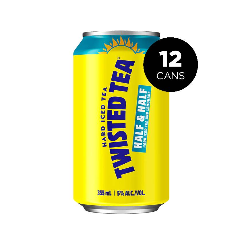 Twisted Tea Half & Half Hard Iced Tea (12 x 355 ml)