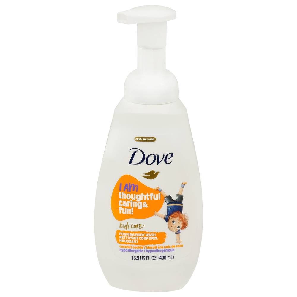 Dove Kids Care Coconut Cookie Foaming Body Wash