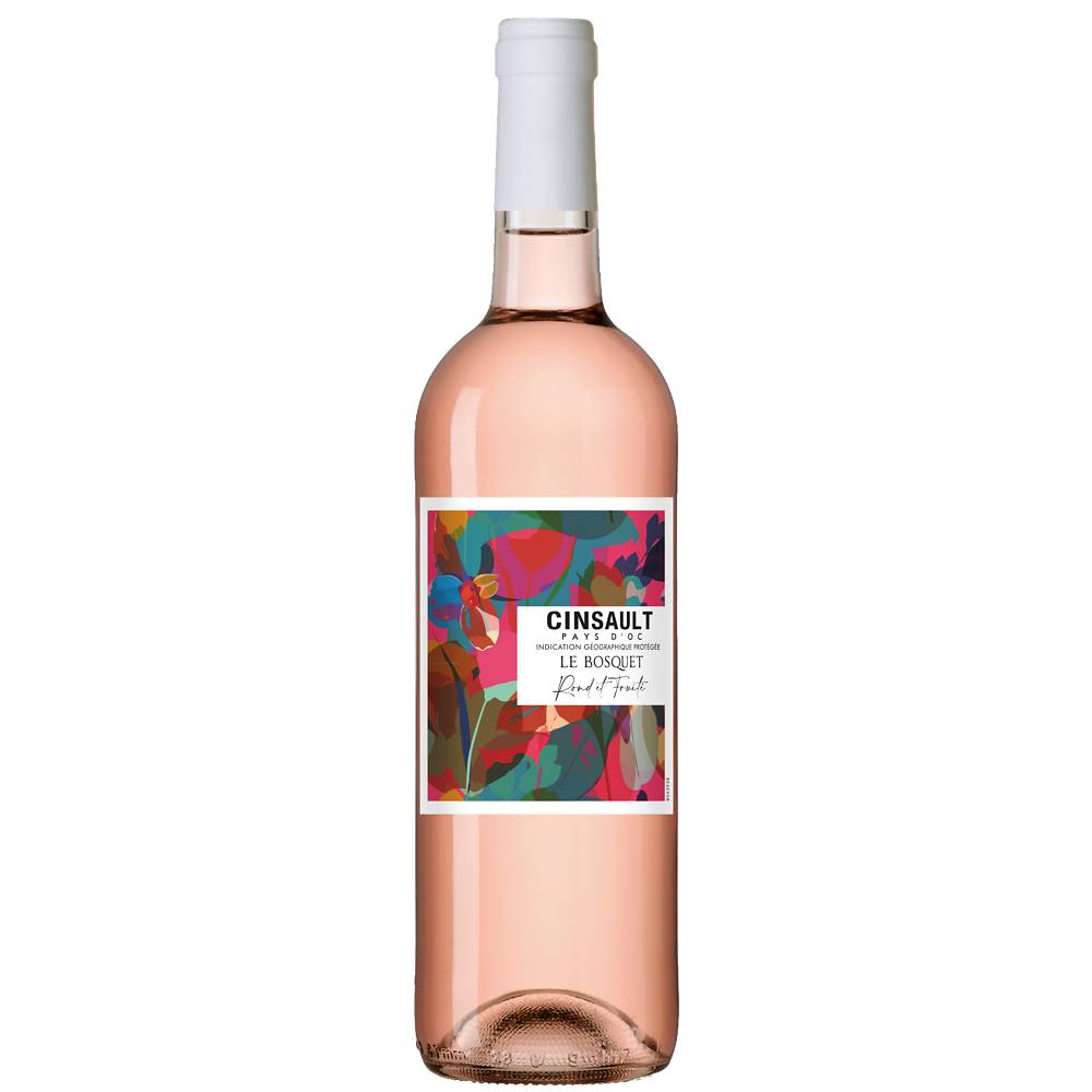 Les Produits U - Vin rosé IGP pays d'oc cinsault (750 ml)