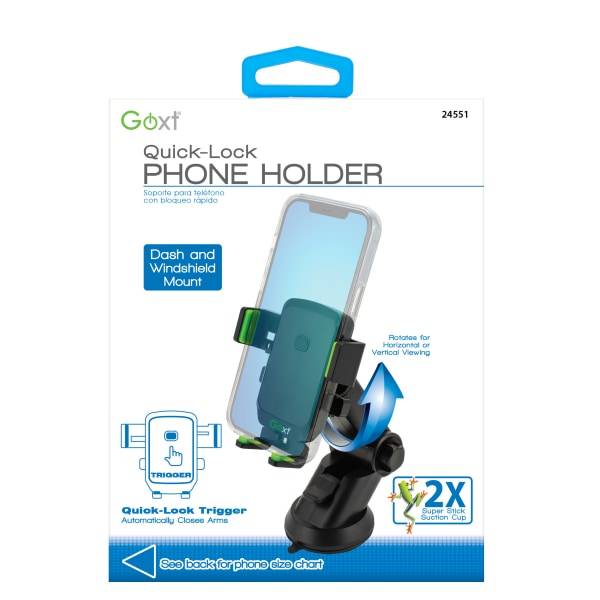 Goxt® Quick-Lock Phone Holder