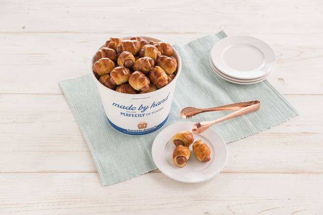 Mini Pretzel Dogs Bucket