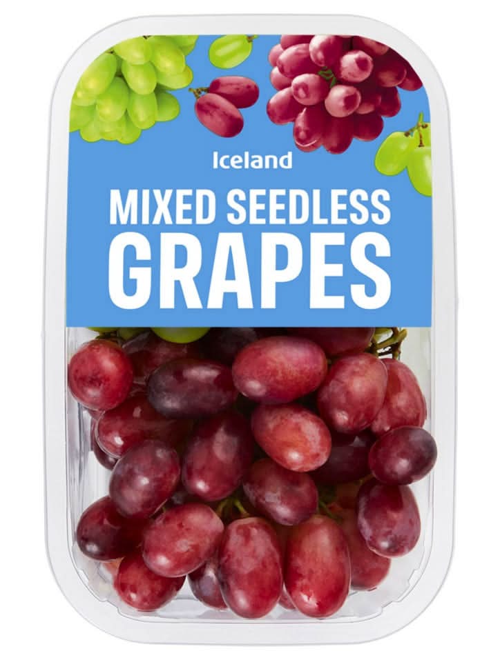 Iceland Mixed Seedless Grapes (350g)