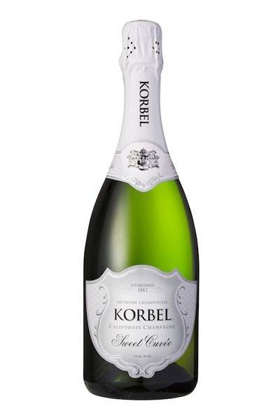 Korbel Sweet Cuvée California Champagne (750ml)