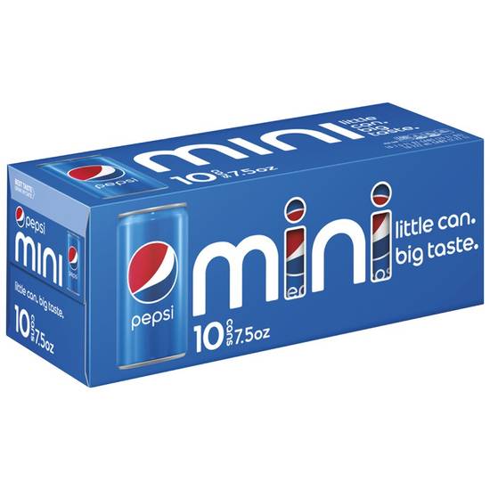 Pepsi Cola Cans (7.5 oz x 10 ct)