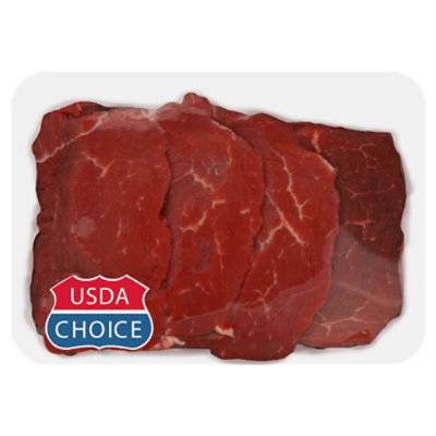 Beef Usda Choice Round Tip Breakfast Steak - 1 Lb