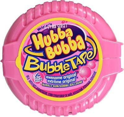 Hubba Bubba Awesome Bubble Gum Tape (56 g)