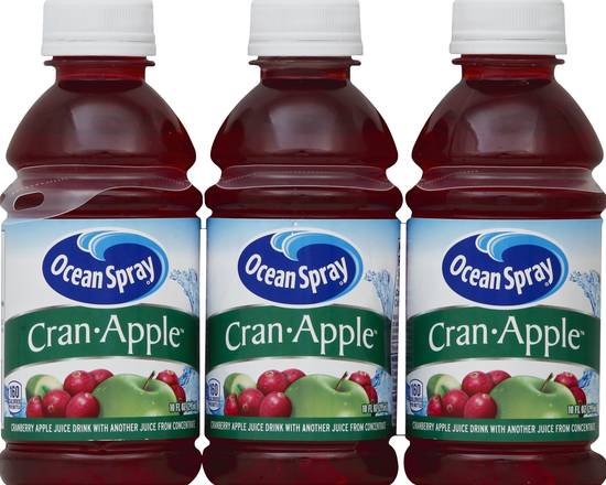 Ocean Spray Cran Apple Juice Drink (6 ct, 10 fl oz)