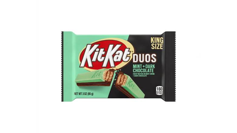 Kit Kat Duos Dark Chocolate Mint King Size