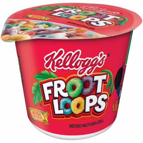 Kellogg's Froot Loops Cereal Cup 1.5oz