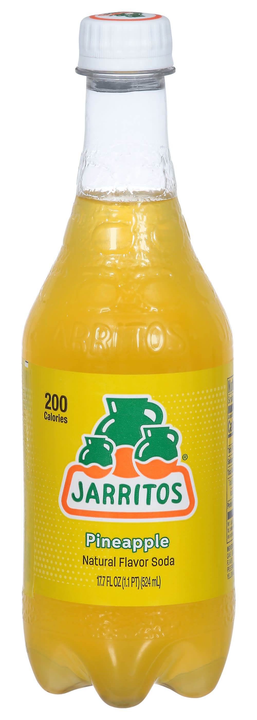 Jarritos Pineapple Soda (17.7 fl oz)