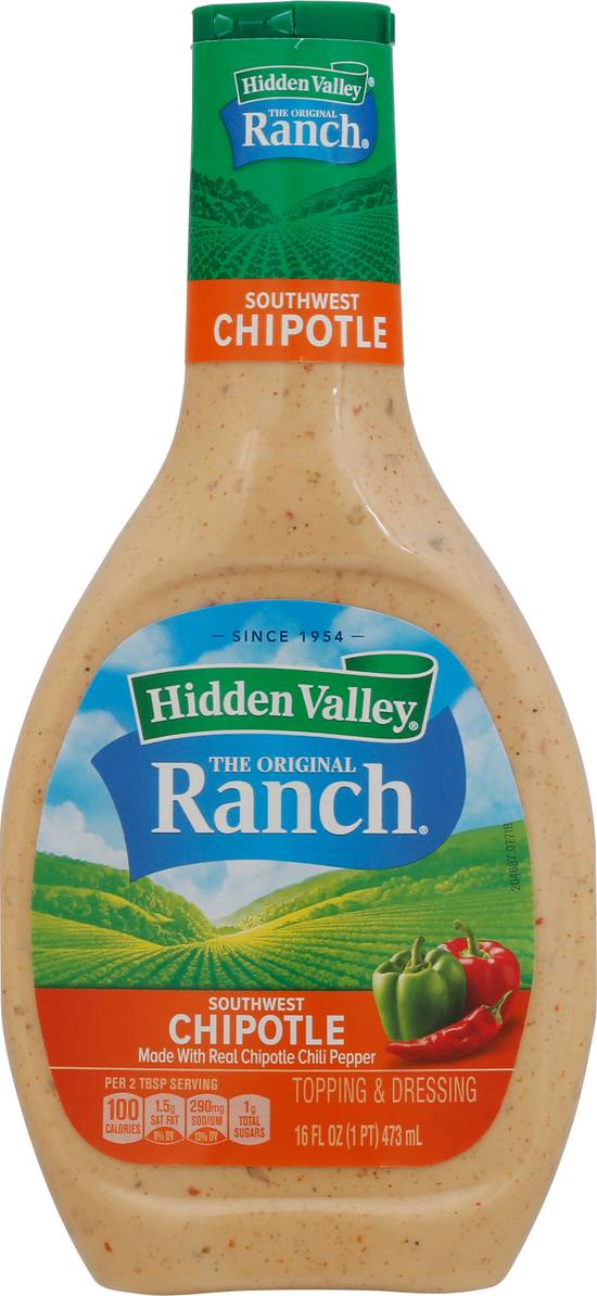 Hidden Valley the Original Ranch Fat Free Topping & Dressing