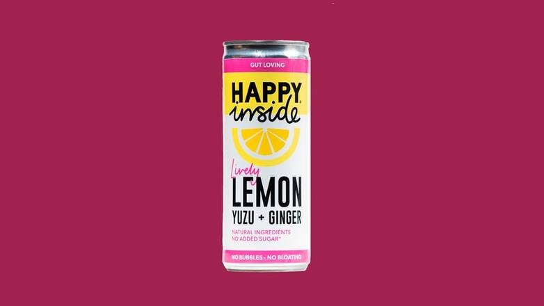 happy inside – lemon, yuzu and ginger (250ml)
