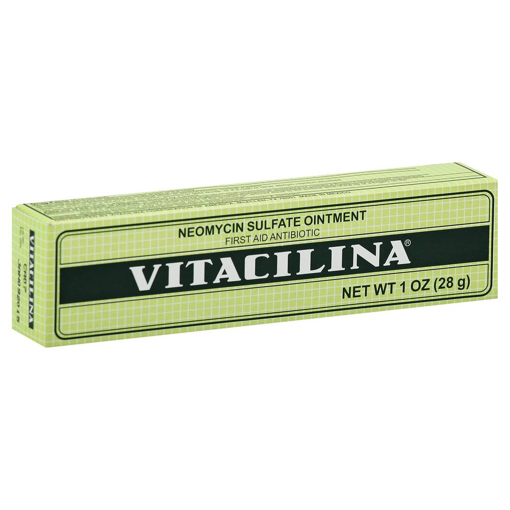 Vitacilina Neomycin Sulfate Ointment First-Aid Antibiotic