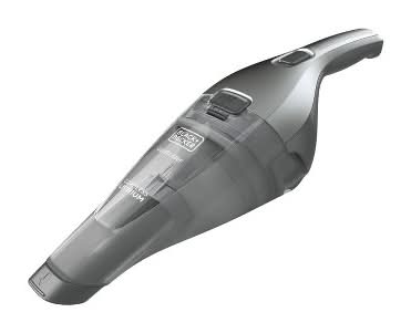 BLACK+DECKER Compact Lithium Cordless Dust Buster Portable Handheld Vacuum, Gray