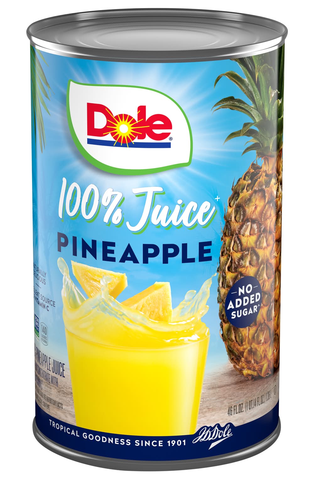 Dole 100% Juice, Pineapple (46 fl oz)