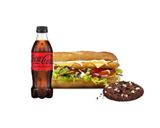 Chicken Schnitzel Six Inch Subway® Combo