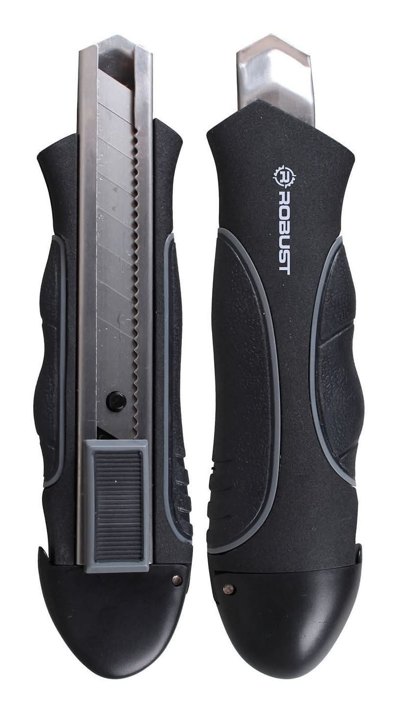 Robust · Cuchillo cartonero mango plástico 18mm robust (80 g)