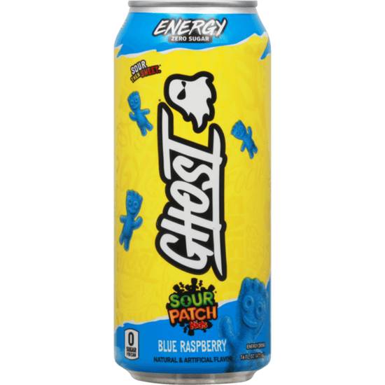 Ghost Energy Sour Patch Blue Raspberry 16oz